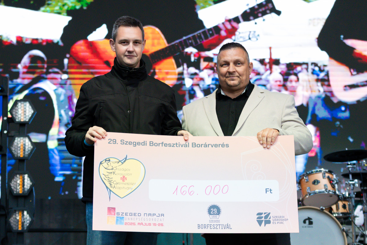 Borfesztivál. Borárverés. Koraszülöttek.