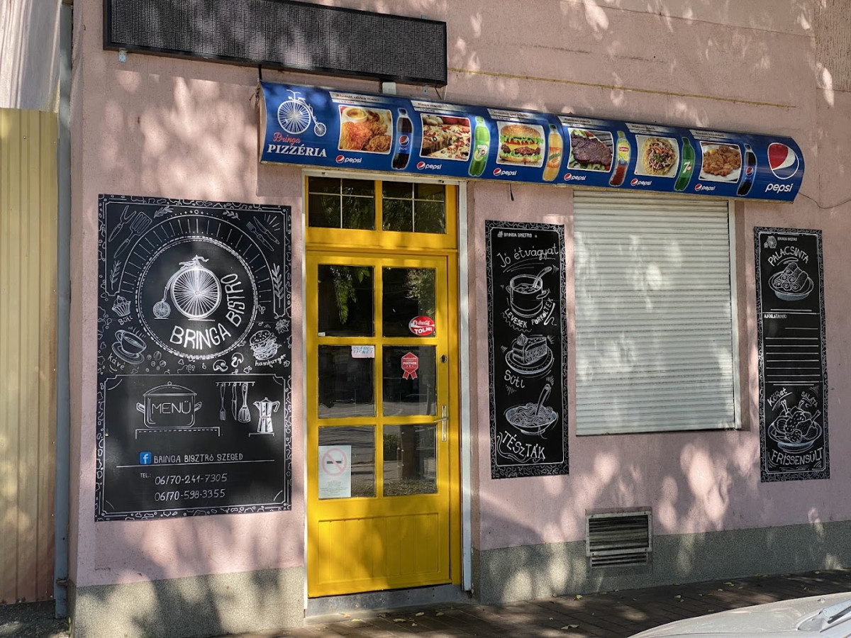 Bringa Bisztró. Szeged. Vendéglátás.