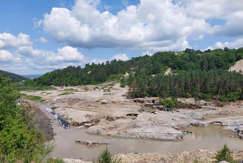 Parajd. Sóbánya. Katasztrófa.