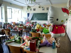 Szeged, ballagás, Tabán iskola, iskola, oktatás