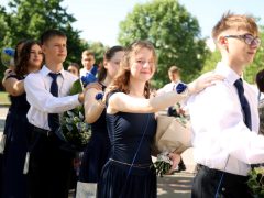 Szeged, ballagás, Tabán iskola, iskola, oktatás