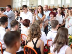 Szeged, ballagás, Tabán iskola, iskola, oktatás