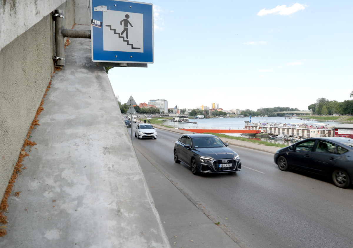 Szeged, Huszár Mátyás rakpart, rakpart, felújítás, Nagy Sándor, Binszki József