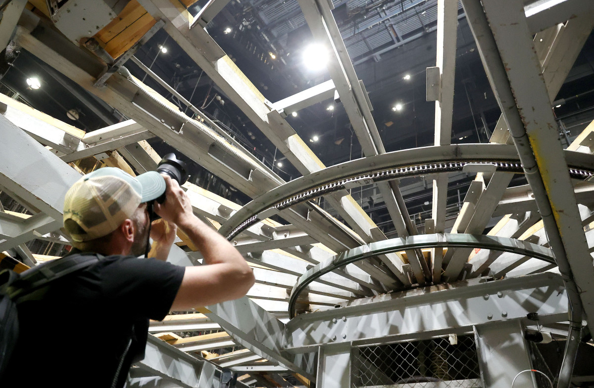 Szeged, Szegedi Nemzeti Színház, Nagyszínház, színpad felújítás, színház