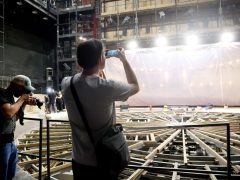 Szeged, Szegedi Nemzeti Színház, Nagyszínház, színpad felújítás, színház