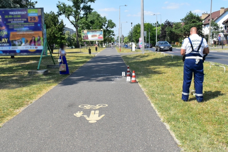 Rolleres gázolót keresnek Nyíregyházán