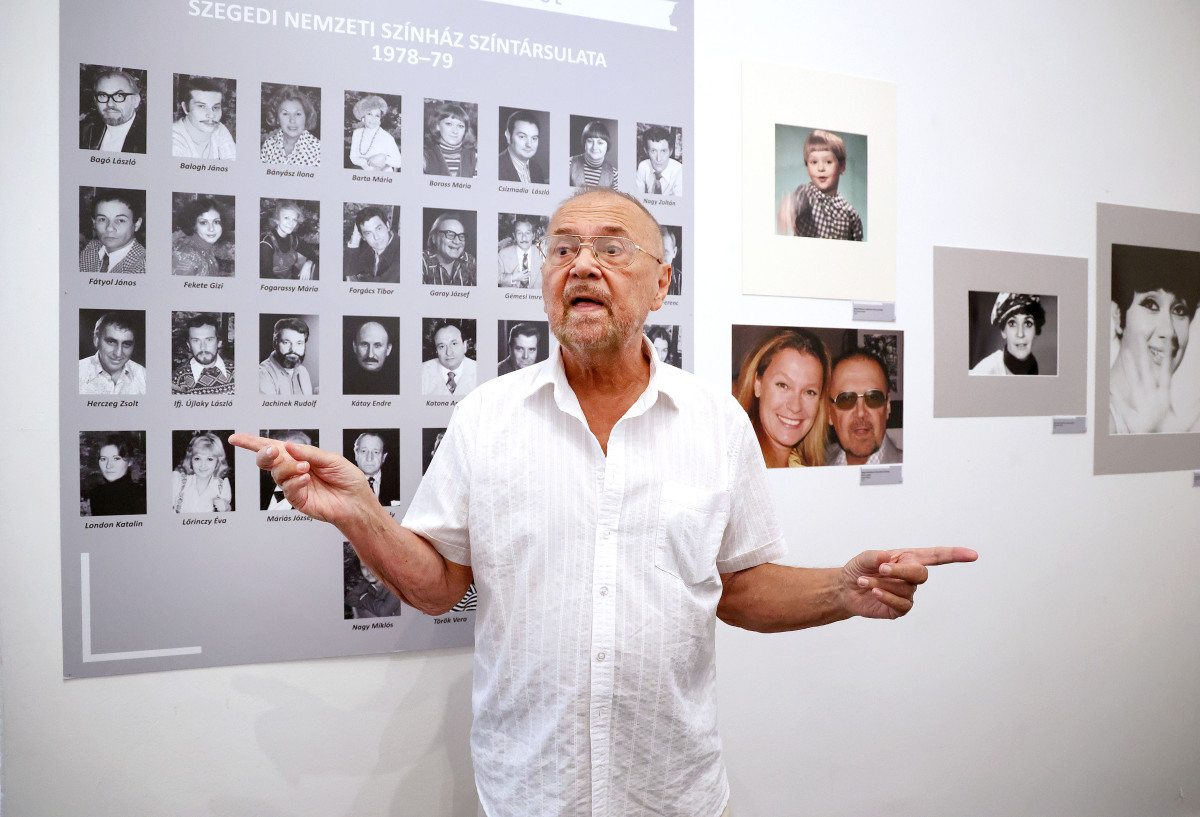 Szeged, Domonkos Sándor, fotóművész, színészek, kiállítás, fotókiállítás, Fekete Ház, múzeum, Móra Ferenc Múzeum, kultura