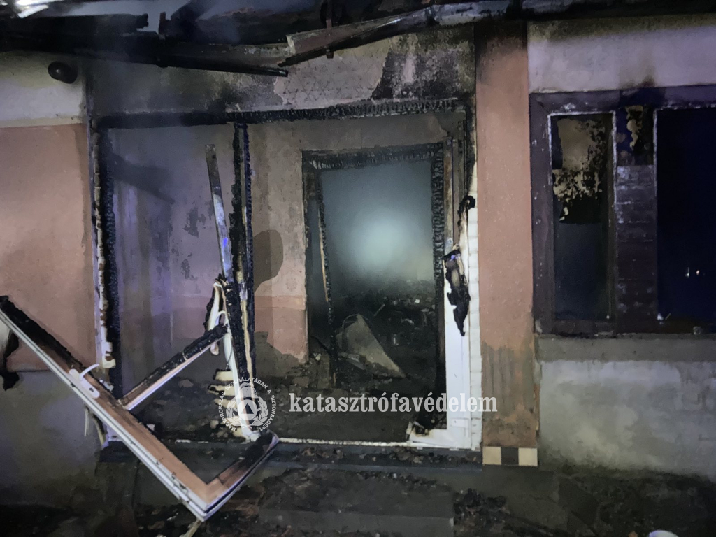 halálos tűzeset Tiszanagyfaluban