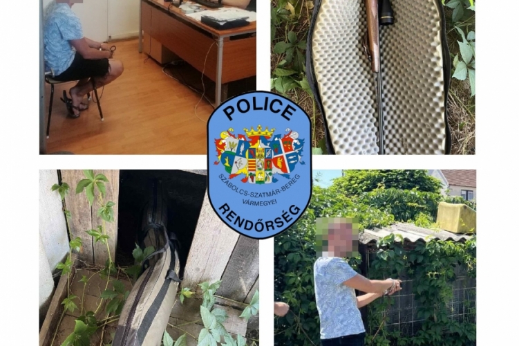 Autóból lopott el egy vadászpuskát Baktalórántházán