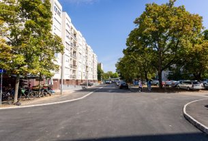 Elkészült a Zöld utca útfelújításának első üteme